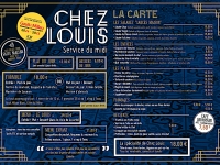Une carte qui sent bon l’été Chez Louis : venez découvrir les saveurs du moment !