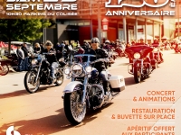 Parade de HARLEY DAVIDSON dans les rues de Chalon-sur-Saône !