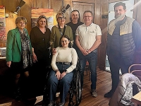 Grâce au don du Kiwanis de Chalon, Camille Jusseau pourra s’acheter un fauteuil roulant plus adapté