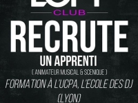 Offre d’emploi : la discothèque Le Loft Club recrute un apprenti DJ
