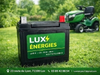 Changement de batterie, pensez “Lux Énergies ”!