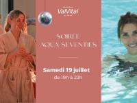 ALERTE ÉVÉNEMENT : Soirée Aqua-Seventies au Spa Thermal de Santenay