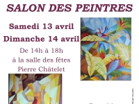 Champforgeuil : Salon des peintres samedi 13 et dimanche 14 avril à la salle des fêtes