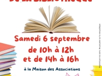 Champforgeuil : Vente de livres à la bibliothèque  samedi 6 septembre
