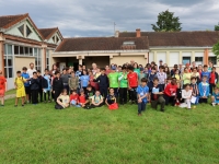 Les élèves des écoles Courbet et Pagnol se sont retrouvés pour une rencontre sportive les "défis de l'amitié 2025 de Champforgeuil".