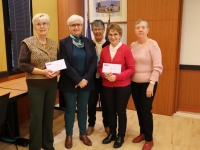 1179 € récoltés à Champforgeuil dans le cadre des actions menées pour Octobre Rose.