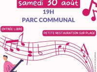 Fête de la musique samedi 30 août Parc communal de Champforgeuil à partir de 19h00.