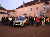 Champforgeuil a acquis un nouveau véhicule municipal, son look ne passera pas inaperçu.