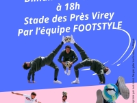 Champforgeuil : démonstration et ateliers foot freestyle à 18h (stade des Prés Virey)