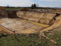 Un abreuvoir géant pour le bétail des fermes de Châtenoy le Royal sera en service cet été.