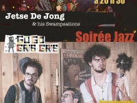 Châtenoy le Royal : Soirée Jazz organisée par l'association Accordéon Musiques et Chants avec GOGO GRIS-GRIS et Jetse De JONG samedi 29 mars à 20h30