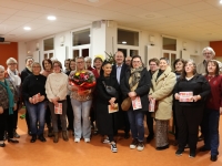 Les auxiliaires de vie sociale (AVS) vivement remerciées pour le travail accompli par le CCAS et la municipalité de Châtenoy le Royal.