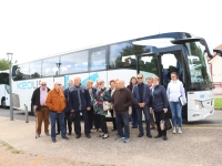 Une centaine de séniors châtenoyens en sortie à Glanon (21).