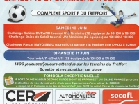 L'ASCR Châtenoy le Royal organise sa 40ème fête du football samedi 10 et dimanche 11 juin au complexe sportif du Treffort