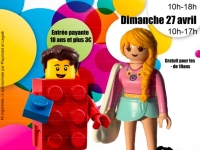 Foot Châtenoy le Royal : Week-end des 26 et 27 avril traditionnelle exposition Playmobil/Lego