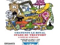 Dimanche 4 septembre, vide grenier organisé par l'ASCR au stade du Treffort de Châtenoy le Royal.