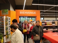 Inauguration du nouveau supermarché Colruyt de Châtenoy le Royal.