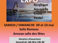 Châtenoy le Royal - Expositions "COPAINS COULEURS" salle Rameau et "CERCLE PHILATELIQUE" salle des fêtes les 09 et 10 mai 2026.