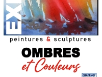 "Ombres et Couleurs" : Exposition à la salle des fêtes Maurice Ravel de Châtenoy le Royal samedi 19 et dimanche 20 novembre de 10h00 à 18h00.