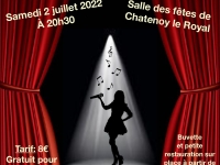 L'association Ensemble DoMiSol "Fait son show" le samedi 2 juillet 2022 à partir de 20h30 salle de Fêtes Châtenoy le Royal