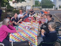  Chatenoy-le-Royal - Les résidents de la rue Rameau se sont réunis pour la 9ème "fête des voisins".