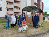 Châtenoy le Royal : La Thoisseyenne d'HLM a organisé une journée environnement le mardi 7 mai 2024.