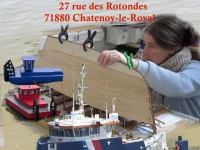 Les 28 et 29 Mars 2026 Portes ouvertes et exposition au Club de Modélisme Naval de Châtenoy- le-Royal (CMNC) de 10h à 12h et de 14h à 18h.