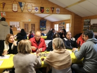 Traditionnelle dégustation d’huîtres, escargots, saumon et fromage fort au Châtenoy Rugby Club (CRC).