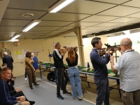 Très grosse fréquentation aux portes ouvertes du stand de Tir de Châtenoy le Royal ce week-end.