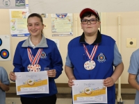 39ème championnat de France des écoles de tir : Lili  André et Arsène André-Barroso repérés par la filière accession et détection de la Fédération Française de Tir.