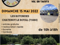 Vol' en Tacots organise son 1er rassemblement de véhicules anciens et une bourse d'échanges le dimanche 15 mai aux Rotondes à Châtenoy le Royal de 10h00 à 18h00.