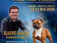  Club canin de Châtenoy le Royal- dimanche 24 mai 2026, 2ème Régionale d’Elevage Bourgogne Franche Comté 2026.