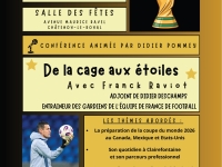 Châtenoy Le Royal : Une conférence exceptionnelle avec Franck Raviot le 20 Avril salle des fêtes Maurice Ravel.