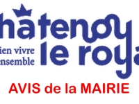 Châtenoy le Royal AVIS de la MAIRIE : Renouvellement de la totalité des membres non élus au sein du conseil d’administration du CCAS.