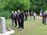 Châtenoy le Royal a rendu hommage aux quatre Fusillés du bois de la Garenne du 26 août 1944.
