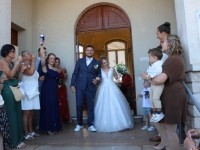 Florent Leider et Noëlie Girard se sont unis par les liens du mariage en mairie de Châtenoy le Royal.