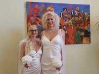 Gaëlle et Nikki se sont unis par les liens du mariage en mairie de Châtenoy le Royal.