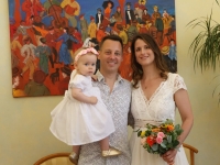 Elodie et Damien se sont unis par les liens du mariage en mairie de Châtenoy le Royal.