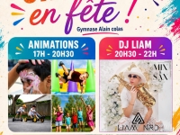 Châtenoy en fête vendredi 3 juillet à partir de 17h00 Gymnase Alain Colas suivi du feu d'artifices à 22h45.