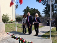 Commémoration du 19 mars 1962 à Châtenoy Le Royal.