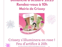 Crissey en Rose dimanche 8 octobre place de la mairie