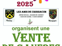 Crissey : Les Amis de Crissiacum organise sa vente de gaufres vendredi 5 décembre au profit du Téléthon.