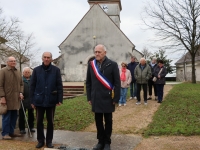 Crissey a rendu hommage aux « Morts pour la France » pendant la Guerre d'Algérie et les combats du Maroc et de la Tunisie.