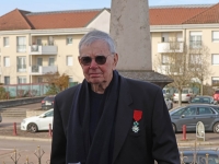 La nation reconnaissante : Michel Szczyhel, ancien combattant d’Algérie, décoré de la "Légion d’Honneur" ce 11 novembre à Crissey.