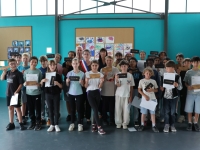 Crissey – Un baptême de l’air en cadeau pour les CM2 qui entrent au collège.