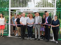 Le city stade flambant neuf est de nouveau à disposition des jeunes de Crissey.