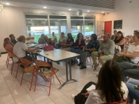 Association de parents d'élèves du Lycée de Fontaines en assemblée générale.