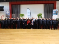 Cérémonie de vœux de la troisième promotion des Cadets de gendarmerie.