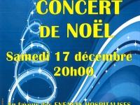 Concert de Noël organisé par le Rotary Club de Chalon « Saint Vincent» à la salle Saint Hilaire de Fontaines le 17 décembre à 20h00.