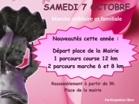 Octobre Rose à Fontaines, samedi 7 octobre rassemblement place de la mairie à partir de 9h00.